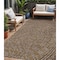 Homeroots 5' X 8' Brown Gold And Ivory Polka Dot Washable Indoor Outdoor Area Rug 599029 - alternate 1