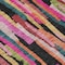 Homeroots 9' X 12' Pink Black And Green Striped Washable Indoor Outdoor Area Rug 603231 - alternate 9