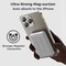 Alpha Digital Magnet Power Bank- 10,000mAh, Wireless Charge, Phone Stand -White ZL014-WT - alternate 6