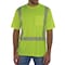 Ergodyne 2XL Lime Class 2 Performance Hi-Vis T-Shirt 8292 - alternate 1