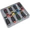 Performance Tool 8 pc. Metric Nut Driver Set, Hollow Shafts, Ergonomic Grip W30901 - alternate 1