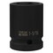 Perform Tool Socket 3/4 In Drive; 11/16 In; Standard; Impact Socket; 6 Point; Black Oxide; Chrome Molybdenum M740-34 - alternate 1