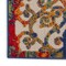 Homeroots 8' Ivory Blue Orange And Green Trellis Indoor Outdoor Runner Rug 546795 - alternate 7