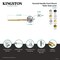 Kingston Brass Front Mount Toilet Tank Lever with Knurled Handle, Antique Brass KTRNK3 - alternate 2