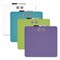 Quartet Tin Dry Erase Board, 11.5 x 11.5, Randomly Assorted Color Surface TSQ1212A - alternate 1