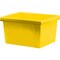 Storex 4 Gallon Storage Bin, Yellow 61453U06C - alternate 1