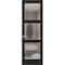 Sartodoors Hidden Door, Lucia 2552 Matte Black Concealed Metal Frame 32 x 84 Right Inswing LUCIA2552MF-BLK-32x84-RH-I - alternate 1