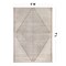World Rug Gallery Modern Geometric Area Rug 5 ft x 7 ft Beige WR91BEIGE5X7 - alternate 6