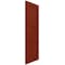 Ekena Millwork True Fit PVC Center Circle Arts & Crafts Fixed Mount Shutters, Pepper Red, 12W x 41H, PR TFP001AC12X041MR - alternate 12