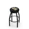 Holland Bar Stool Co 36" Blk Wrinkle Central Florida Swivel Bar Stool, Accent Ring L8B2B36CenFla - alternate 1