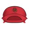 Picnic Time Family Of Brands NCAA Cornell Big Red Manta Portable Beach Tent - Pop Up Tent - Beach Sun Shelter Pop Up, Red 113-00-100-684-0 - alternate 1