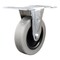 Service Caster 3 Inch Thermoplastic Rubber Wheel Top Plate Rigid Caster SCC-05R310-TPRS-TP2 - alternate 1