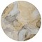 Homeroots 8' Round Brown Round Abstract Washable Non Skid Indoor Outdoor Area Rug 559492 - alternate 6