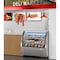 Koolmore 47" Deli Case and Meat Display Refrigerator, Multi-Tiered Shelves, Curved Glass Front RD18C-SS - alternate 4