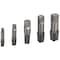 Performance Tool 5 pc. Pipe Tap Set, Carbon Steel, NPT, Straight Flute, Storage Case W86950 - alternate 8
