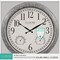 La Crosse Technology La Crosse Clock Co. 14'' Silas Indoor/Outdoor Wall Clock Hygrometer & Thermometer 433-3236 - alternate 4