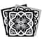 Homeroots 7" X 7" Black White And Gray Baz  Peel And Stick Removable Tiles 390721 - alternate 5