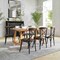 Flash Furniture Advantage X-Back Chair with Metal Bracing and Fruitwood Seat X-BACK-METAL-FW - alternate 3