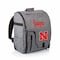 Picnic Time Family Of Brands Nebraska Cornhuskers - Commuter Travel Backpack Cooler, Heathered Gray 651-00-105-404-0 - alternate 2