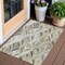 Homeroots 3' X 5' Taupe Ivory And Brown Geometric Washable Indoor Outdoor Area Rug 589248 - alternate 1