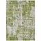 Homeroots 9' X 12' Green And Ivory Abstract Washable Indoor Outdoor Area Rug 597960 - alternate 6
