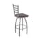 Holland Bar Stool Co 410 Jackie Stainless Steel 36in Swivel Bar Stool with Dark Cherry Maple Seat 41036SSDCMpl - alternate 8