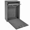 Mail Boss Olympus Locking Wall-Mount Drop Box, Granite, 16-Gauge Steel 805930 - alternate 8