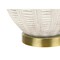 Homeroots 21" Gold and White Urn Table Lamp With Ivory Drum Shade 545804 - alternate 6