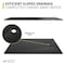 Anzzi 59 in. x 32 in. Barrier-Free Curbless Shower Base in Black with Reversible Drain and ADA Compliant SB-AZ507RL-BL - alternate 11