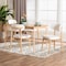 Baxton Studio Wattsu Wattsu 5-Piece Dining Set 261-14268-13280-ZORO - alternate 7