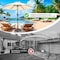 Simple Deluxe 17.91' 19.8 LBS Patio Umbrella Base Heavy Duty Market Umbrellas Round Stand for Outdoor, Poolside,  LGBRLABASERESINROUND9 - alternate 5