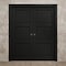 Sartodoors Sliding French Double Pocket Doors 36 x 84 inches, Ego 5010 Painted Black Oak, Kit Rail Hardware ,  EGO5010DP-CHK-3684 - alternate 3