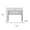 Homeroots 32" White Wood Computer Desk With Drawer 546421 - alternate 8