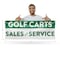 Signmission Golf Carts Sales and Service, 18 Inch x 48 Inch, Vinyl Banner B-30677 - alternate 4