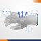 4Dock PU Coated Glove, White/Brown, L 12 PK WG004-L - alternate 4