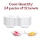 Smarty Had A Party Clear Round 2-Hole Mini Plastic Candy Bowls (288 Bowls), 288PK 2631-CASE - alternate 4