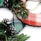 Martha Stewart Holiday Wreath Ornament 4 Piece Set in Red and Green 97152.04 - alternate 6