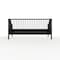 Martha Stewart Neely Twin Size Solid Wood Platform Daybed w/Wooden Spindles and Slatted Foundation, Black MG-090021-DBT-BK-MS - alternate 8