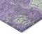 Homeroots 3' X 5' Purple Mint Green And Ivory Abstract Washable Indoor Outdoor Area Rug 618202 - alternate 8