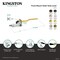 Kingston Brass Front Mount Toilet Tank Lever, Brushed Brass KTPL7 - alternate 2