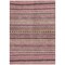 Homeroots 5' X 8' Pink And Taupe Striped Washable Indoor Outdoor Area Rug 615351 - alternate 7