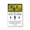 Signmission Public Safety, Hotel Guests Practice Social Distancing, 18in X 12in Aluminum, OS-NS-A-1218-25404 OS-NS-A-1218-25404 - alternate 1