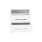 Homeroots 20" White Wood Two Drawer Nightstand 543668 - alternate 13