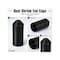 Kable Kontrol Heat Shrink End Cap Boots, 2" Inside Diameter, 2:1 Shrink Ratio, Black, , 5PK HSEC21-200-BK-5 - alternate 7