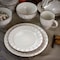Gibson Elite Golden Halo 16 Piece Stoneware Dinnerware Set 127004.16 - alternate 6