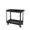 Hirsh Utility Cart, Steel, 2 Shelves, 16 in W, 32 in H 22639 - alternate 11