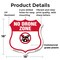 Signmission No Drone Shield Sign No Drone Zone From, 18 Inch X 18 Inch, Plastic Sign SHI-P-18-392 - alternate 5