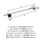 Amerock Mulholland Chrome Traditional 24 in 610 mm Towel Bar BH3602426 - alternate 5