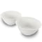 Gibson Home 2 Piece 7.5 Inch Ceramic All-Purpose Round Bowl Set in White 122924.02 - alternate 5