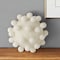 Homeroots 5" Ivory Resin Knobby Nubs Orb Tabletop Sculpture 392546 - alternate 6